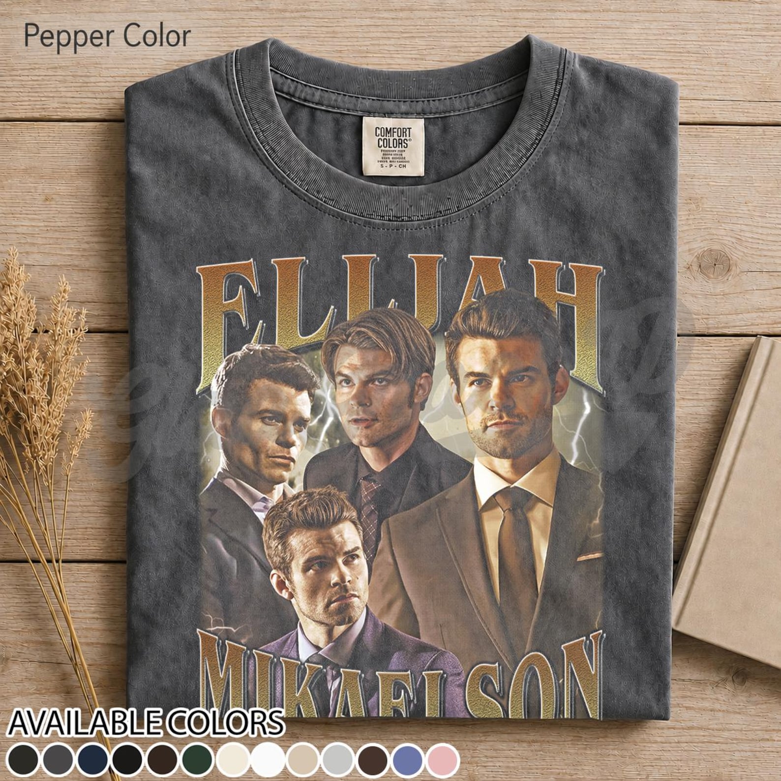 Elijah Mikaelson The Vampire Diaries Original Vampire Tee – Retro Supernatural TV Show Shirt – Gift for Fantasy Drama Fan Legacy Fan Art FD 3XL