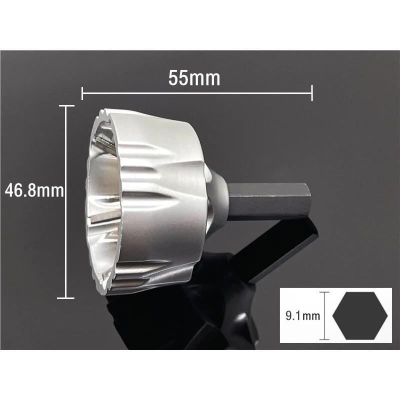 1pc 3-19MM Deburring External Chamfer Tool Stainless Steel Metal Drilling Tool Remove Burr Clean Bolt Tools Hex Tool Accessories