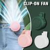 Mini Clip Fan Hanging Waist Neck Fan Girl Electric Air Cooling Fan USB Leafless Fan For Outdoor Camping Fishing Car Accessorie