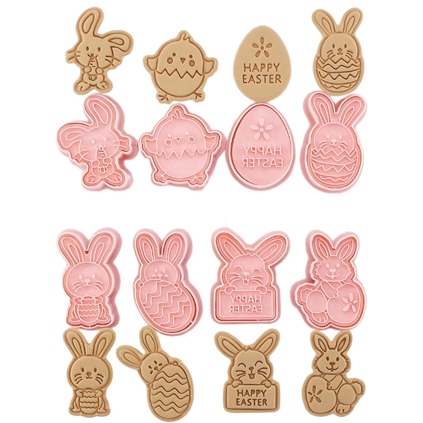 8Pcs/Set Biscuits Stencils Anti-crack Practical Biscuits Template Home Kitchen Tools