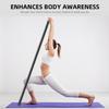 MultiPurpose Steel Stretch Stick Portable Yoga Stick with Nonslip Handle Balance Training Tool Flexibility Exercise Rod
