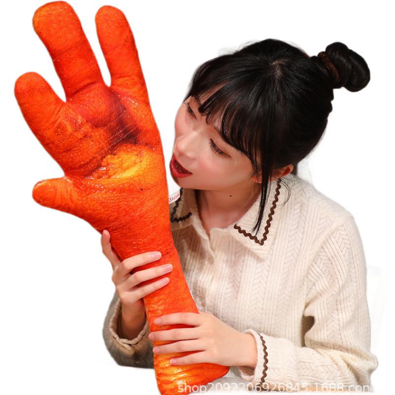 

Funny Chicken Feet Plush Pillow - Children s Sleep Doll and Gift 60cm