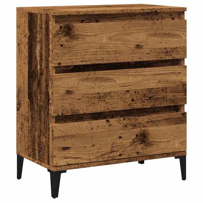 VidaXL Buffet Old Wood 60x35x70 Cm Engineered Wood, Cabinet, Cupboard, Highboard, Sideboard, Cabinet of 856482
