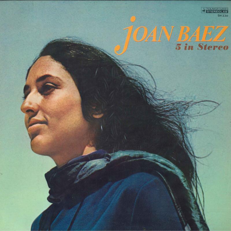

LP Record JOAN BAEZ - Volume 5 SH220 Vanguard 1967 Japan Folk