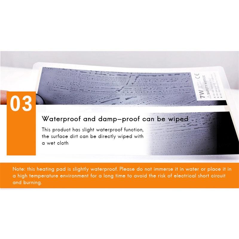 Waterdichte 5W/7W/14W/28W Huisdier Verwarmingsmat Reptiel Elektrische Deken Reptiel Benodigdheden