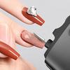 Electric Nail Clipper with LED Light Portable Kids Adults Seniors Multi-functional Fingernail File Cutter Polisher Automatic Baby Nail Trimmer