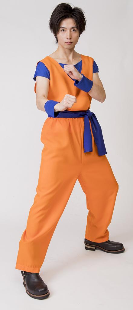 Clearstone Narikara Kenkyubu Cosplay Halloween Orange Dogi Unisex Orange