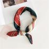 Scarf Stylish Elegant Stripe Pattern Fashion Neckerchief for Wedding