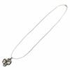 Great HERMES Necklace Chene Dunkle Anchene PM Silver 925 Women Used