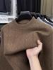 Herren-Jacquard-Rundhalspullover, Wintermode 2025
