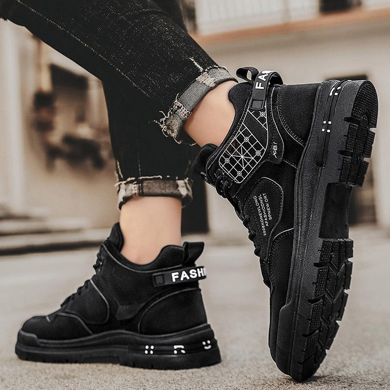 Autumn new retro platform sneakers non-slip and wear-resistant casual shoes KS