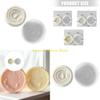 F26C Multipurpose Round Mold for Making Soap Chocolate Craft Projects