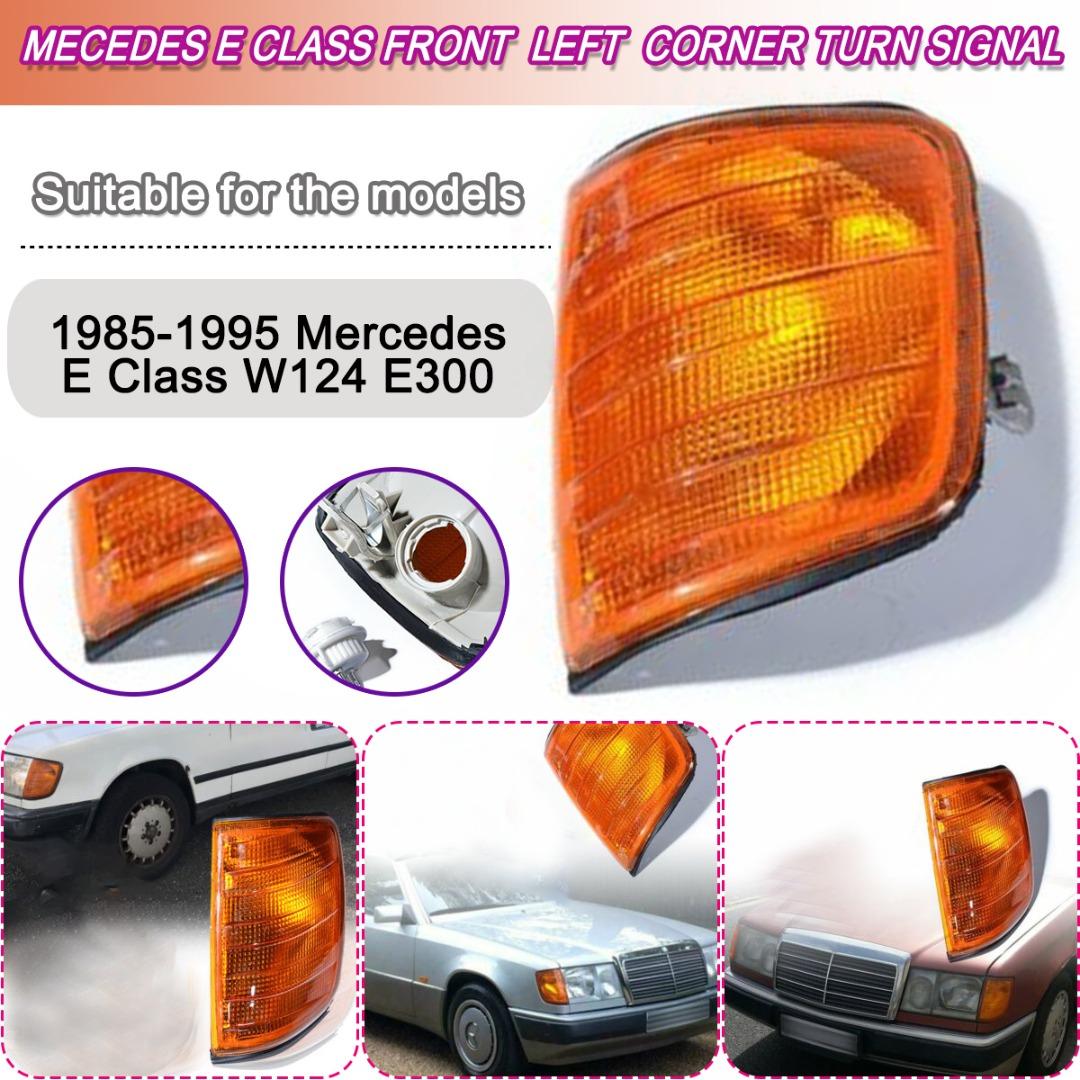 

Pdtoweb Передний левый угол Янтарный указатель поворота для Mercedes E Class W124 1985-1995 годов