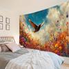 Birds Oil Painting Tapestry Flower Plant Wall Hanging Multiple Sizes Patterns Living Room Sofa Decorative Artwork