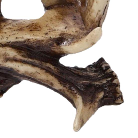 Yousheng Vintage Deer Antler Candle Holder Gothic Antler Tealight Candle Stand Candlestick Table Centerpiece Home Office Desktop Decoration