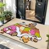 Festival C-Cat D-Day Floor Mat Soft Flannel Floor Mat  Suitable for Entryways, Living Rooms, Bedrooms, and Bathrooms
