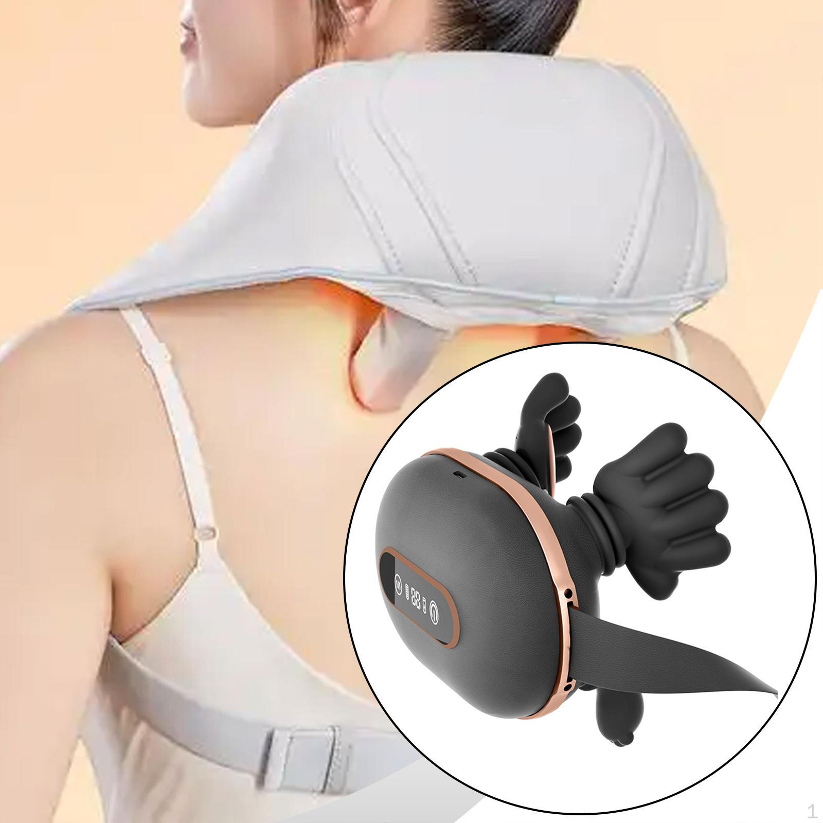 

Neck and Shoulder Massage Accessories with Three Modes Portable Hands Fingers Green for чорний