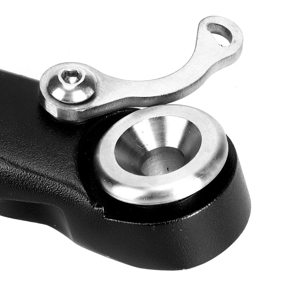 Race Motorcycle Parking Side Stand Rack Support Fit for XC XCF XCW XCFW EXCF350 (Black)