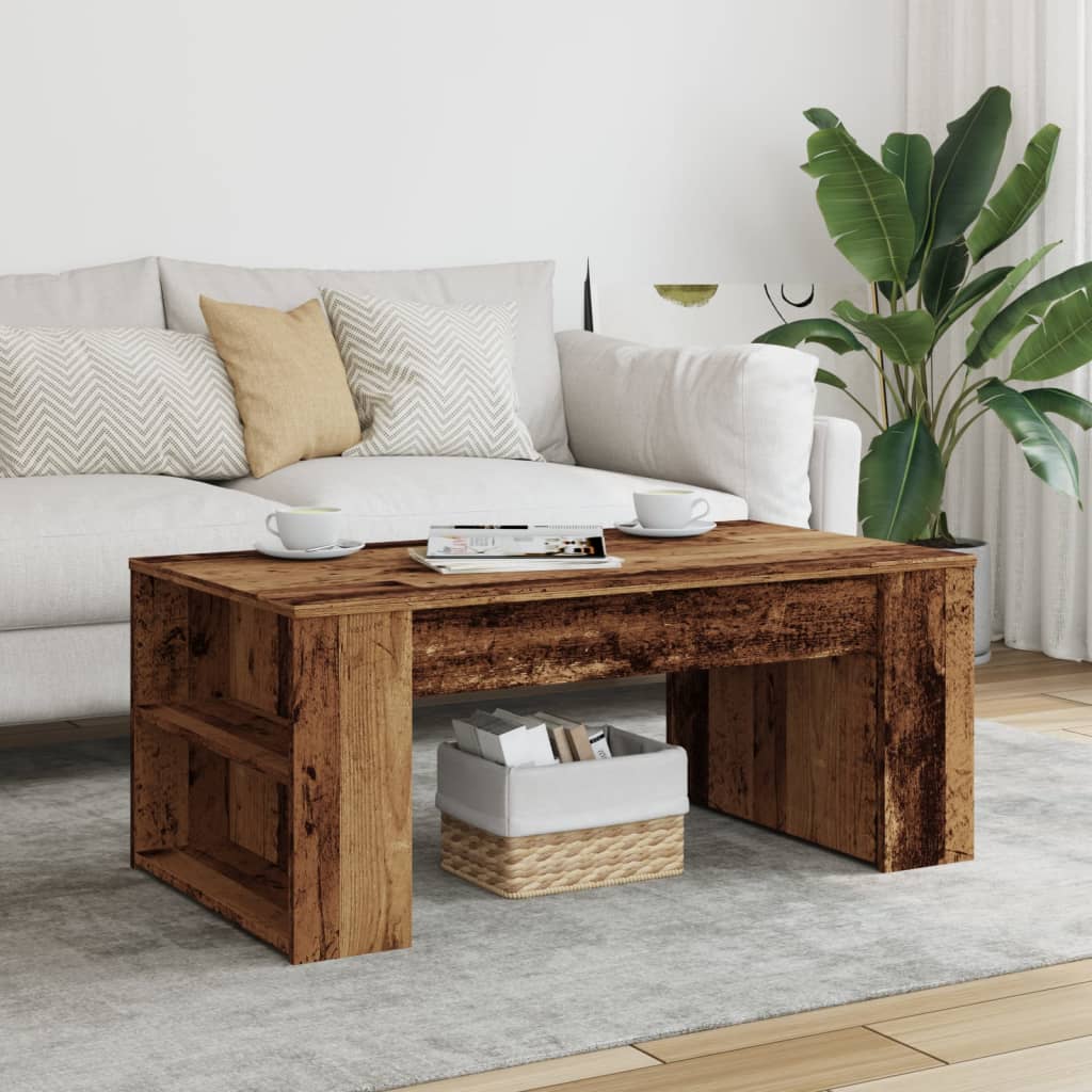  Coffee Table, Old Wood, 102x55x42 Cm