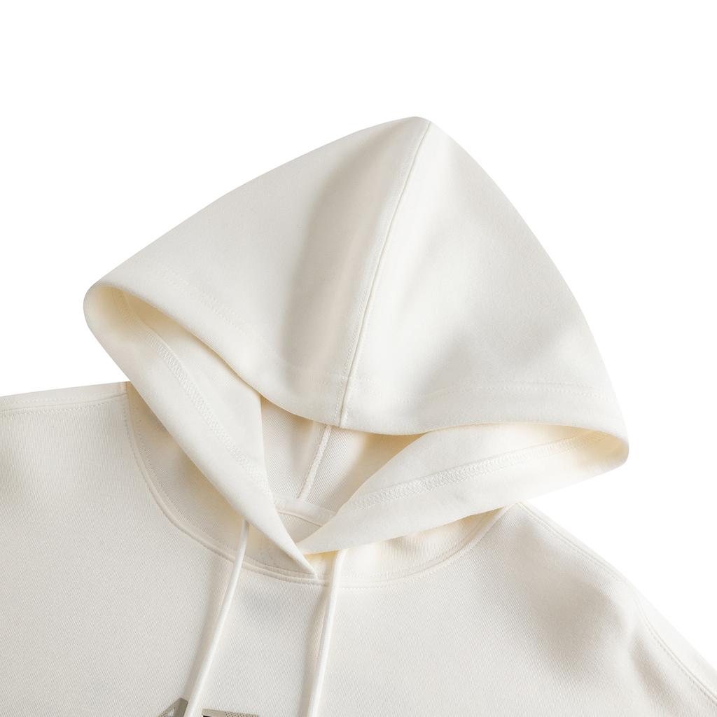 Anta Retro Lifestyle Series Hooded Sweatshirt Spring 2026 Women Sweatshirt Warm-Jade-White 162618715S-1