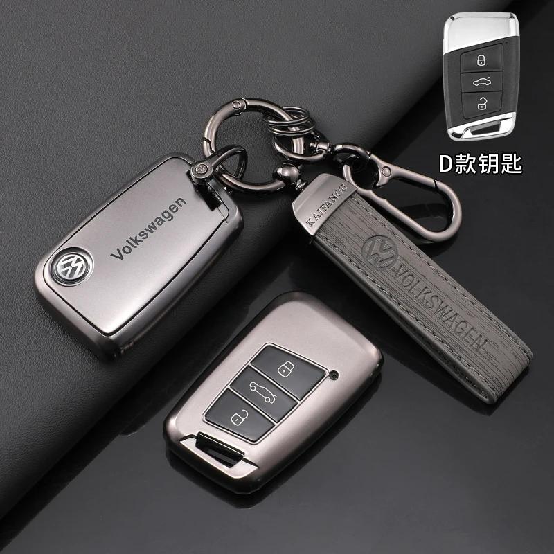 For VW Soft TPU Car Key Case Cover Shell For VW Volkswagen Polo Tiguan Passat B5 B6 B7 Golf 4 5 6 MK6 Jetta Lavida Keychain Ac