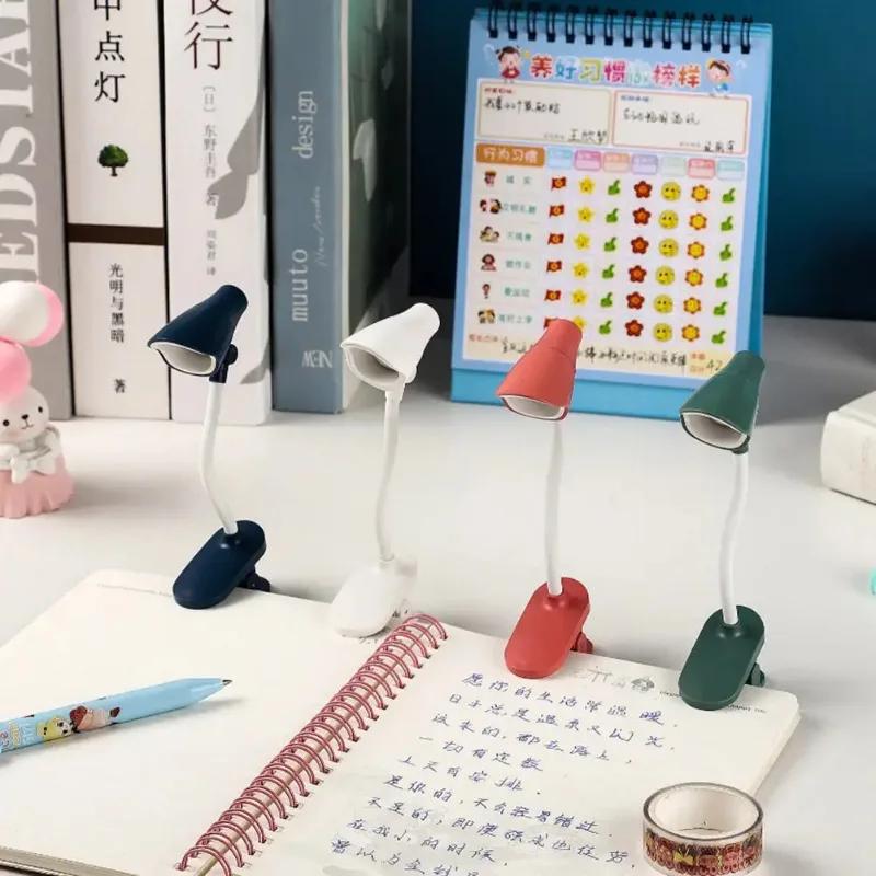 Mini Book Light Foldable LED Table Desk Book Reading Lamp for Home Room Computer Notebook Laptop Night Lights Eye Protections