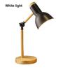 Book Reading Table Light with Lampshade Adjustable 3 Colors Dimmable Nightstand Desk Lamp Lighting Tool Home Bedroom Office