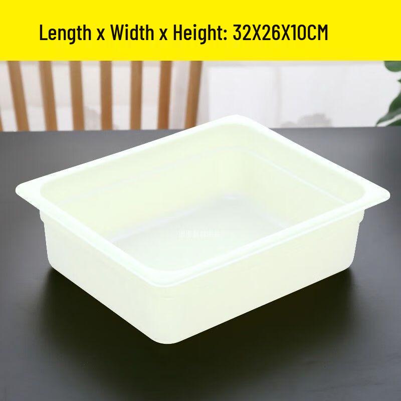 Acrylic Plastic Food Service Pan