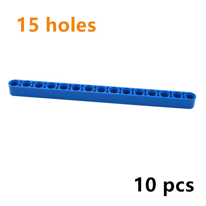 Construction 64871 1x15 Thick Hole 32278 Assembles Particles Car Robot Arm Liftarm Building Blocks DIY Technical Toys