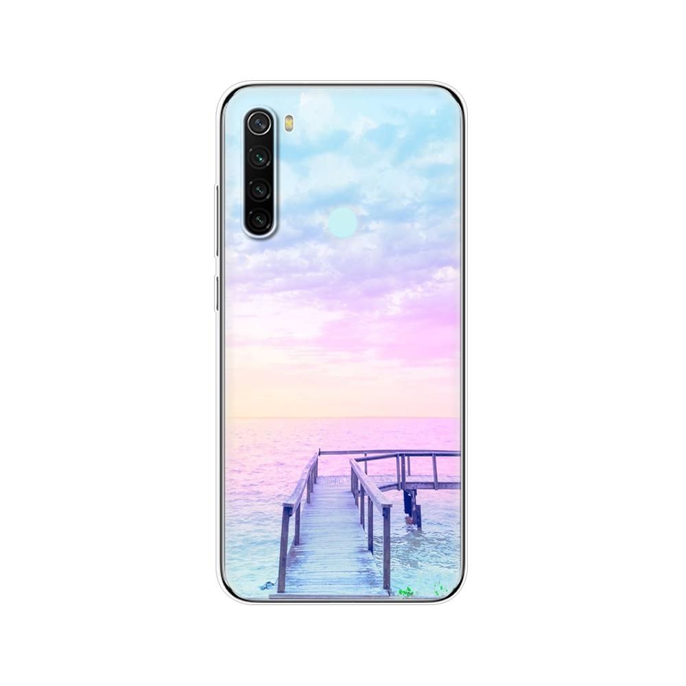 Hülle für Xiaomi Redmi Note 8T 8 Hülle Silikon Weiche TPU Telefonhülle für Redmi Note 8 2021 Redmi Note 8 Pro Stoßstange stoßfest