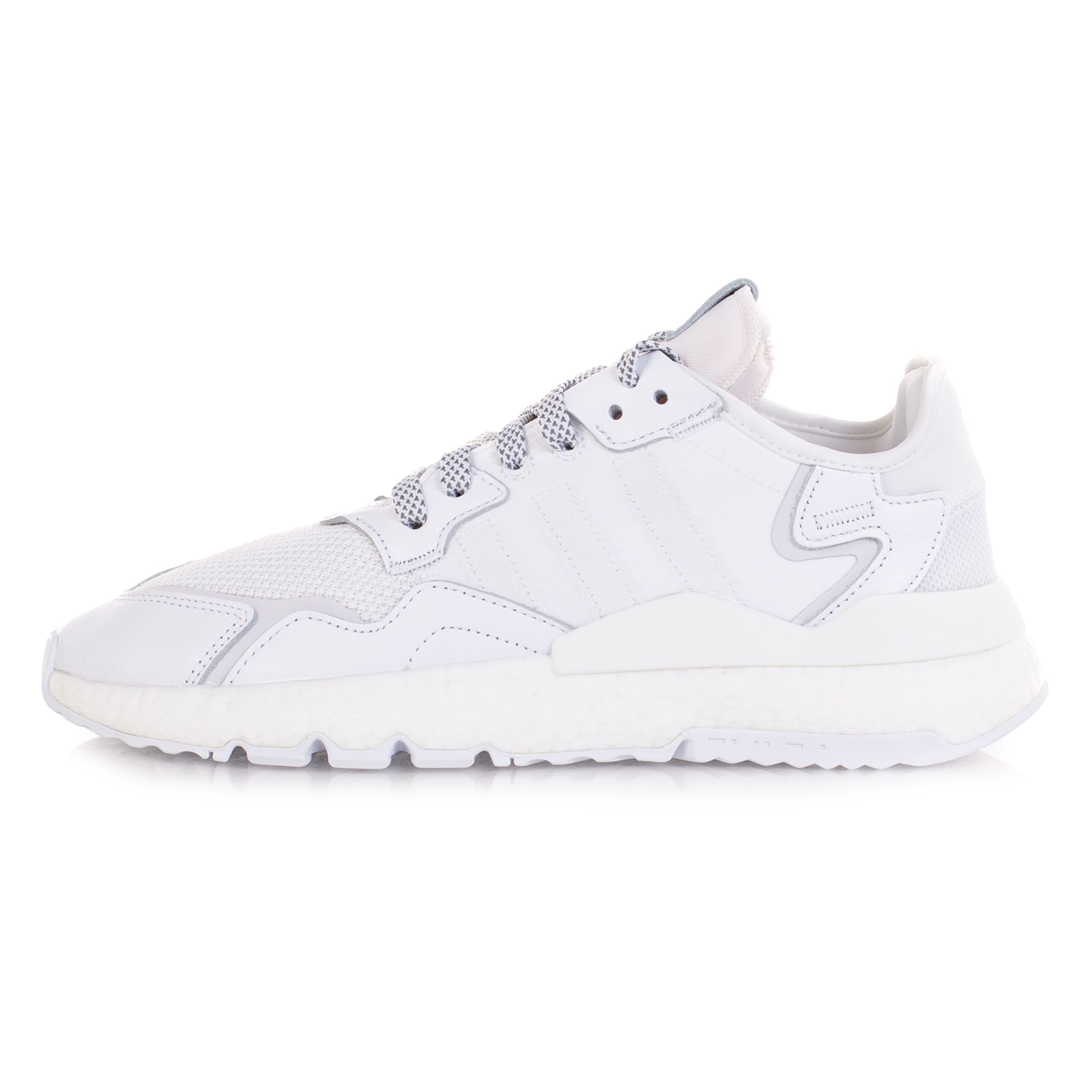 

ADIDAS NITE JOGGER FV1267 men s sports shoes - white r. 42 42 белый