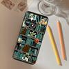 Library In Wonderland Funda For OnePlus 12R 13 12 R 11 9 10 Pro 8T 9RT 10T OnePlus Nord 4 CE 2 3 Lite N20 N30 Case