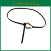 Waist Womens Leather Strap With Metal Buckle For Women Fashion And Daily Wear