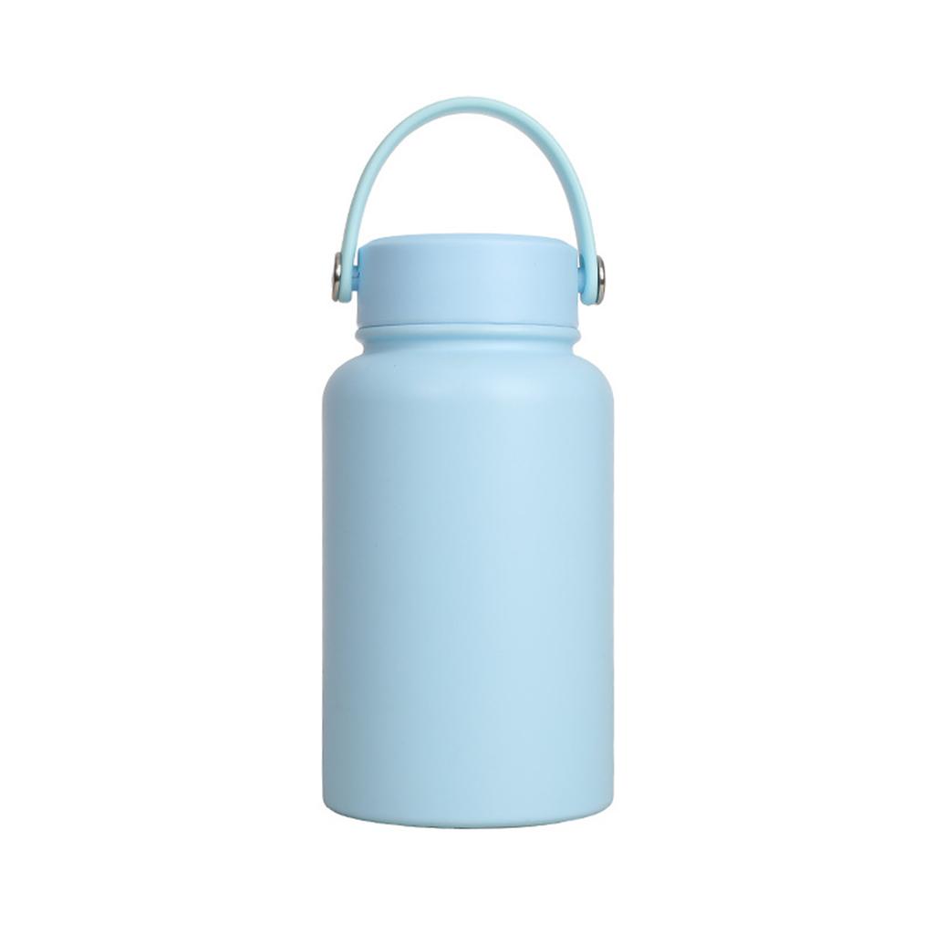 Durable Nonrust Steel Water Bottle 650ml Vacuum Insulated Large Capacity Wide Mouthes For Active Livelihoods