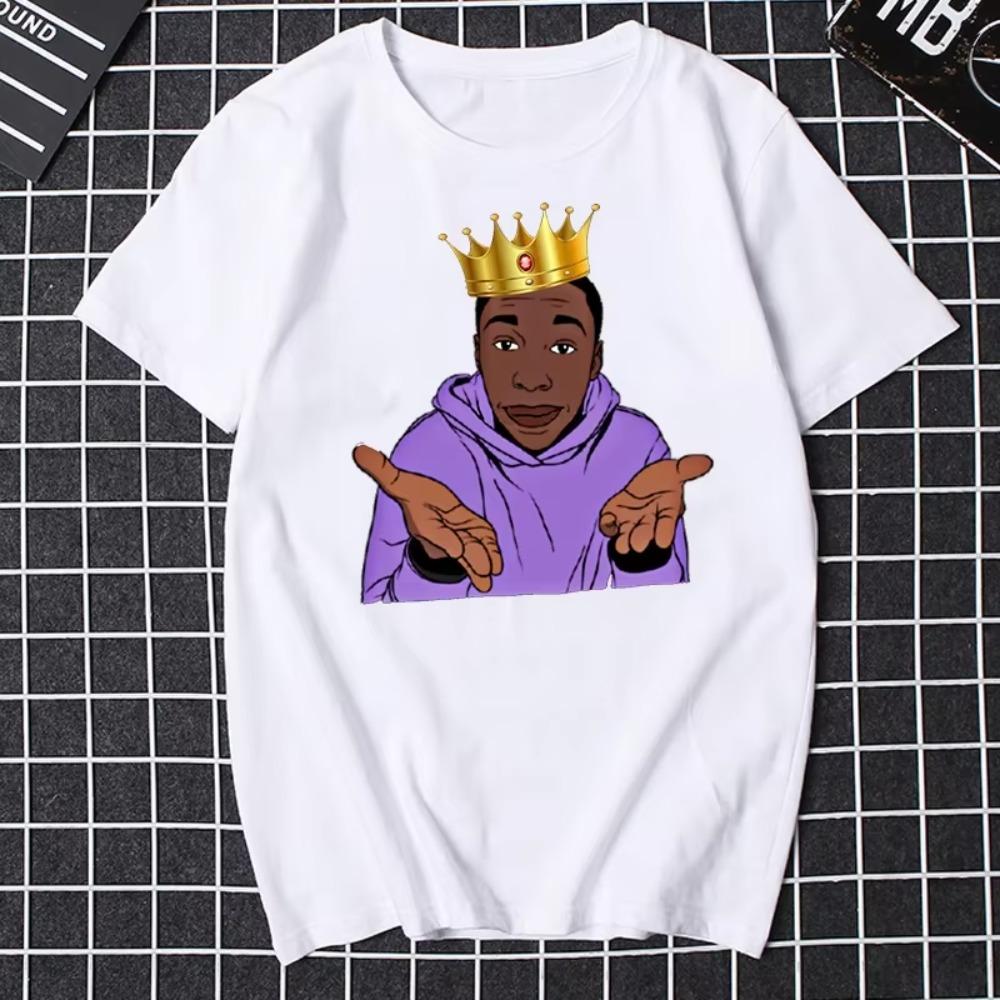 Khaby Lame Video Web Celebrity TShirt Life Is Simple Tee Funny Cartoon Graphic Tops Hipster Streetwear Ropa Hombre Camisetas