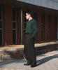 CUZNELLO Multi-Blend V-Neck Knit_Forest