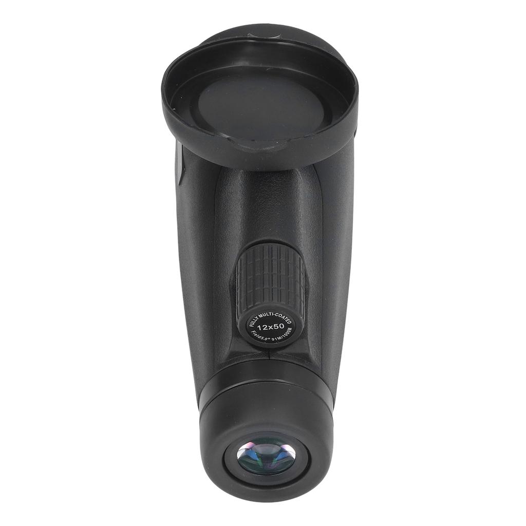 Monokulár 12X Zvětšení 50mm Objektiv Ruční Dalekohled se Šňůrkou na Krk pro Pozorování Ptáků