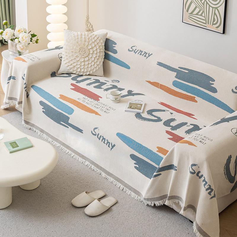 

Полотенце для дивана из синели, универсальный универсальный чехол для дивана Four Seasons, пылезащитный чехол, цельный диван, большой тканевый чехол, подушка 180*130cm