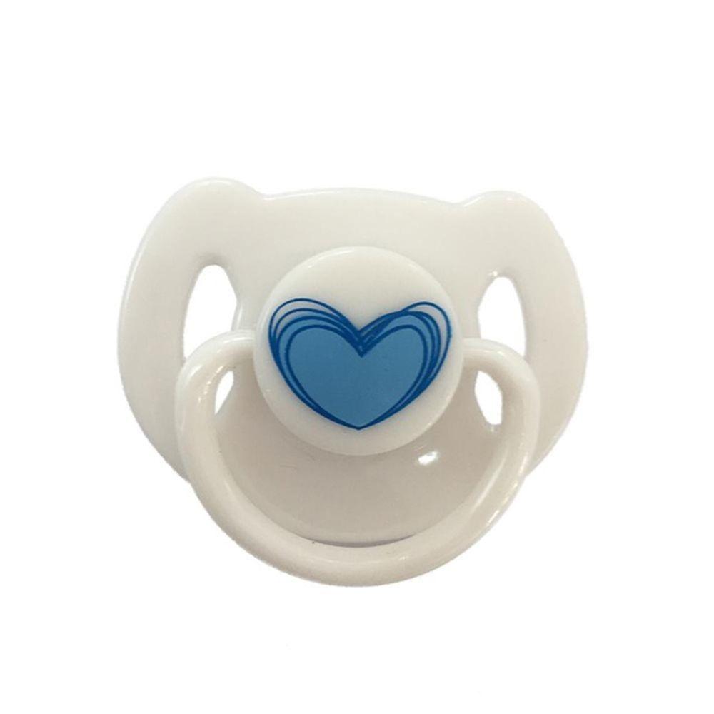 Lovely Print Doll Magnet Pacifier Pure Color Baby Doll Pacifier Bottle Doll Toy  Kids Toys