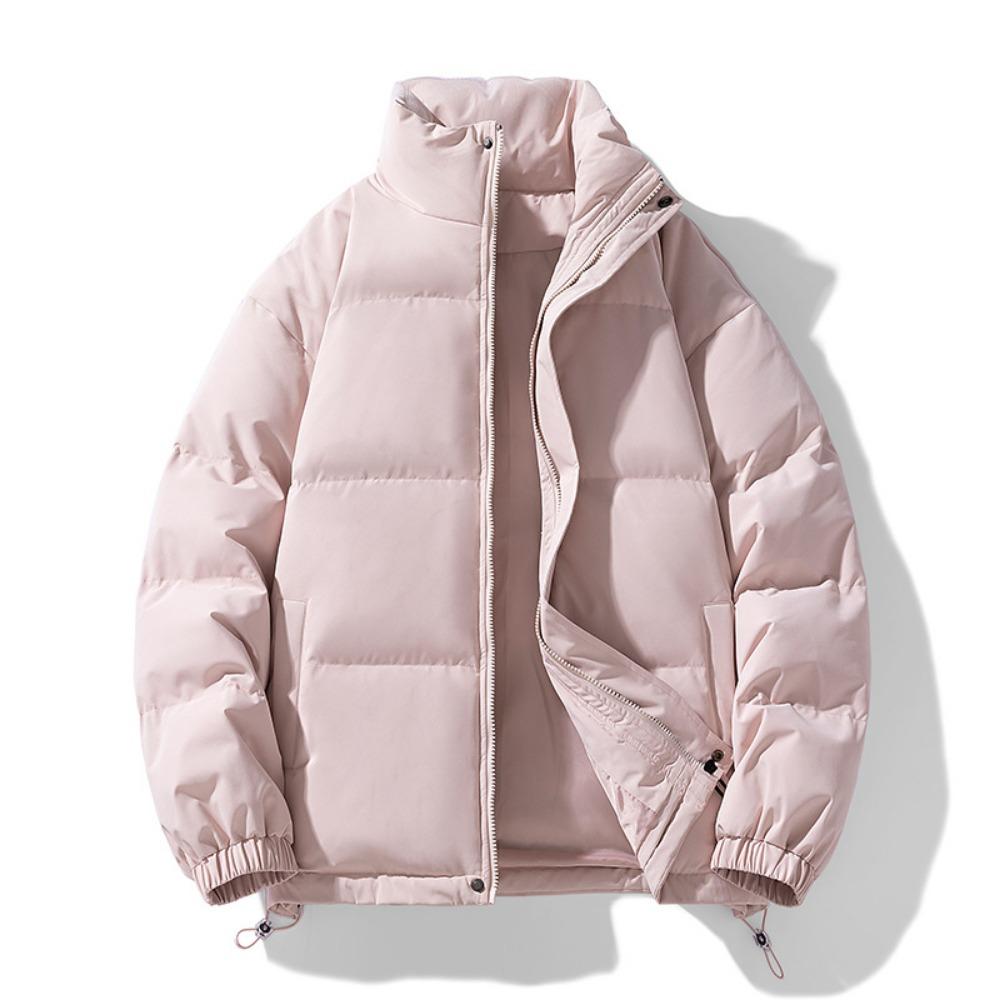 Thickened warm youth casual versatile jacket men's trendy brand stand-up collar men's clothing