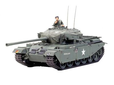 Tamiya Speciální výprodej modelů Britský tank Centurion Model k vystavení Plastikový model 25412 1/35 Mk.3
