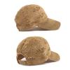 Retro Breathable Knit Hat Casual Adjustable Cap Fashion Hollow Baseball Cap  Summer Season