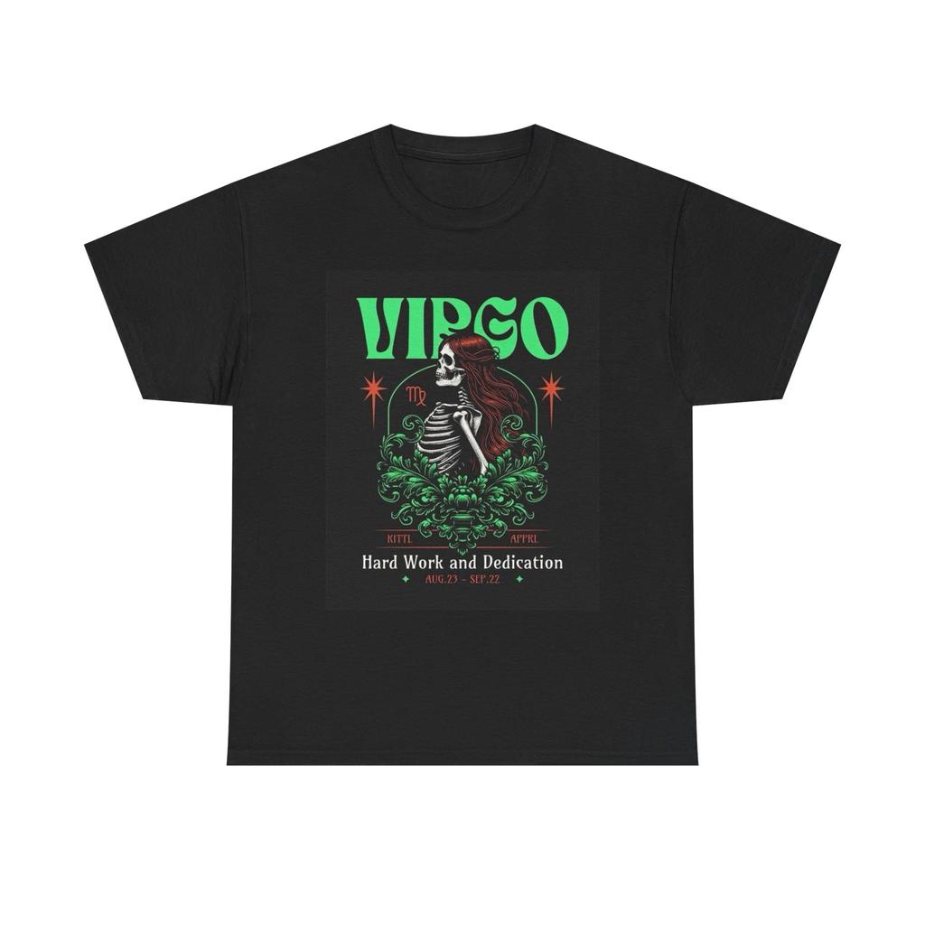 Men's and Women's T-shirts Virgo Zodiac Astrology Sign Graphic
