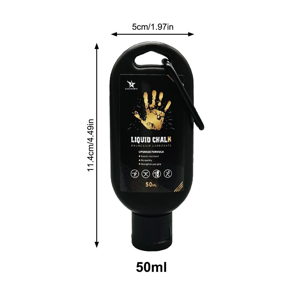 30/50ml Liquid Chalk Anti-Slip Sport Magnesium Powder Liquid Magnesium Powder Gymnastics Magnesium Powder for Gym Rock Climbing