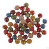 50 /Triangle Ceramic Porcelain Loose Beads DIY Bracelet Jewelry Material