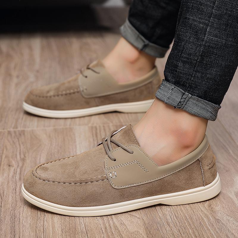 Fashion Breathable Men's Trendy Walking Shoes Fashion Lightweight Comfortable Sports Shoes For Men Soft Anti Slip Casual Flats