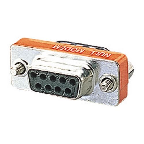 ELECOM Serial Reverse Adapter D-Sub9 Pin Female to D-Sub9 Pin Male for Extension/Conversion AD-R9