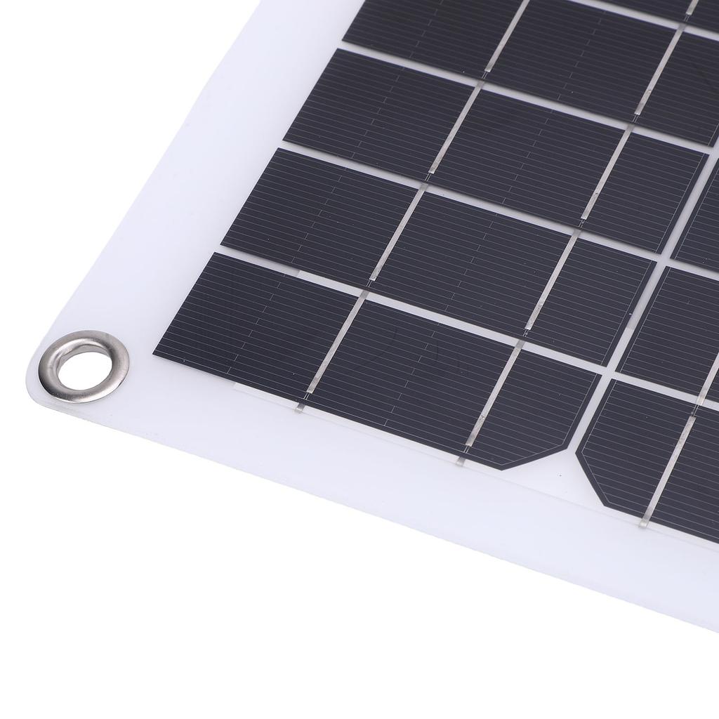 Solar Panel Charger Kit 15W18V Rain Proof Multifunctional Car Solar Panel Battery Charger with Controller Kit for Camping Greenhouse