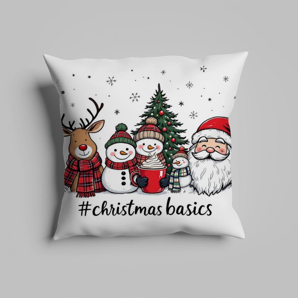 Pillow Case Luxurious Home Office, Sofa Decorative Multi Sized Car Seat Cushions, Pillowcases Santa Claus Christmas Deer