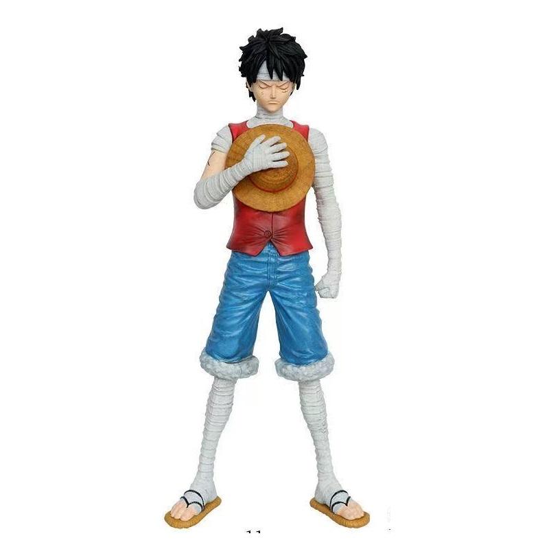 30cm One Piece Anime Figure Luffy Roronoa Zoro Vinsmoke Sanji Stand Posture Pvc Statue Action Figurine Figure Collection Plaything Gift no box